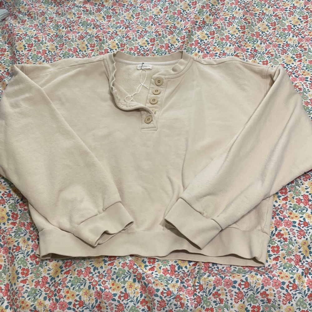 Fin & Vince Cropped Sweatshirt